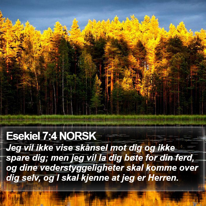 Esekiel 7:4 NORSK Bible Study