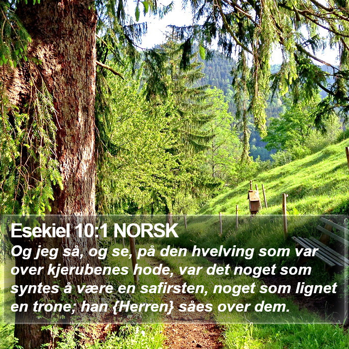 Esekiel 10:1 NORSK Bible Study