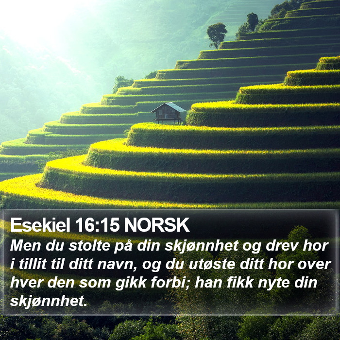 Esekiel 16:15 NORSK Bible Study