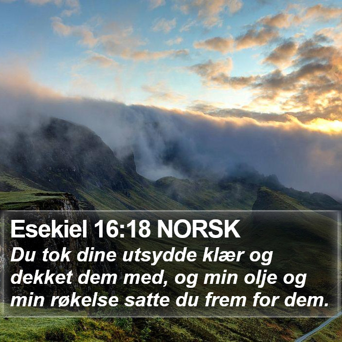 Esekiel 16:18 NORSK Bible Study