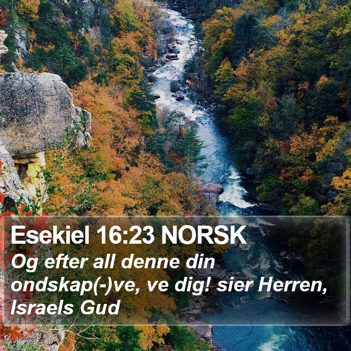 Esekiel 16:23 NORSK Bible Study