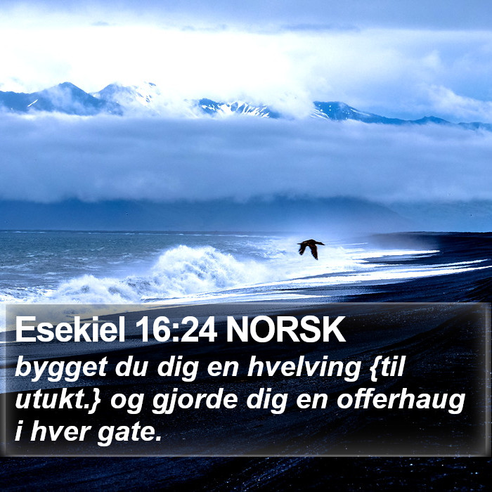 Esekiel 16:24 NORSK Bible Study