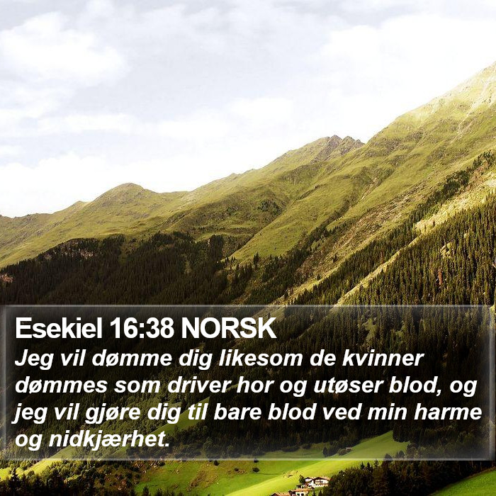 Esekiel 16:38 NORSK Bible Study