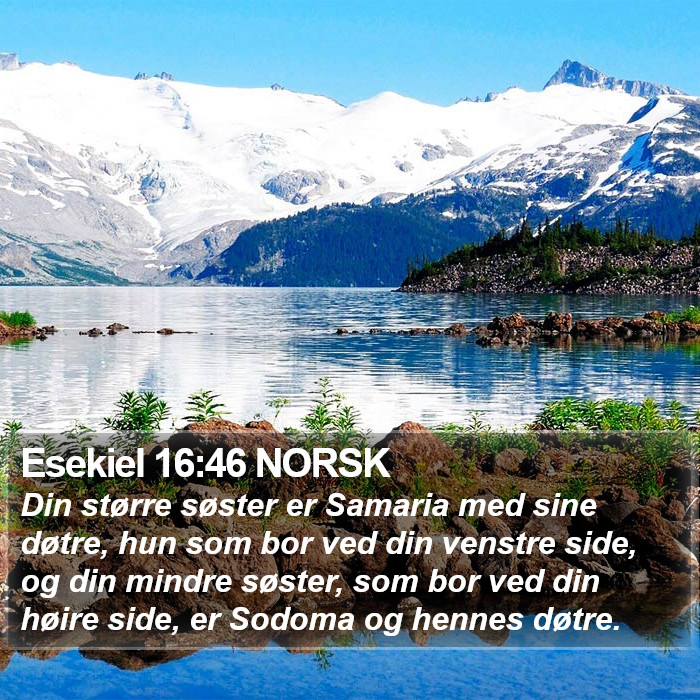 Esekiel 16:46 NORSK Bible Study