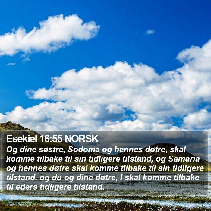 Esekiel 16:55 NORSK Bible Study