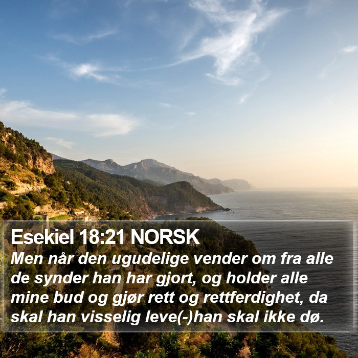 Esekiel 18:21 NORSK Bible Study