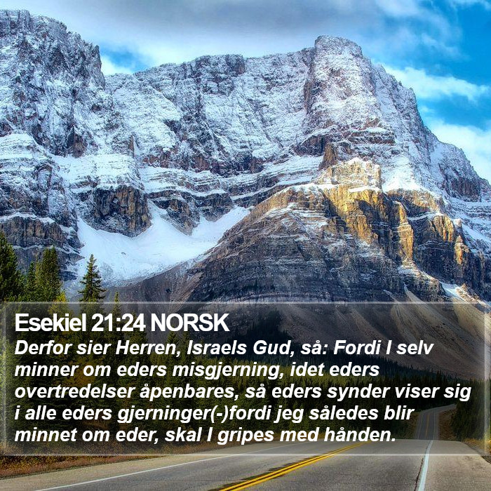 Esekiel 21:24 NORSK Bible Study