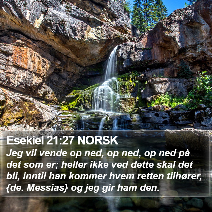 Esekiel 21:27 NORSK Bible Study