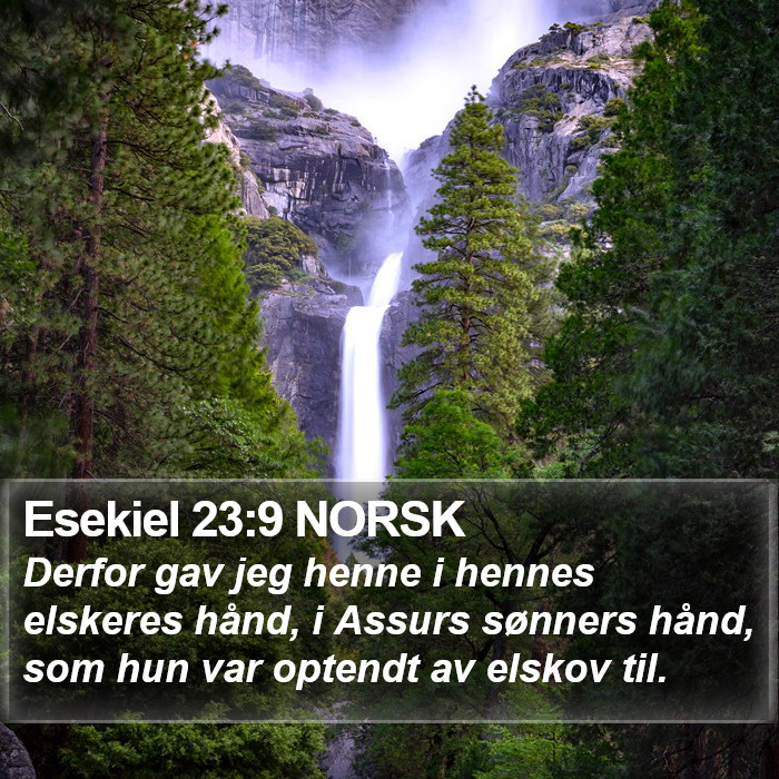 Esekiel 23:9 NORSK Bible Study