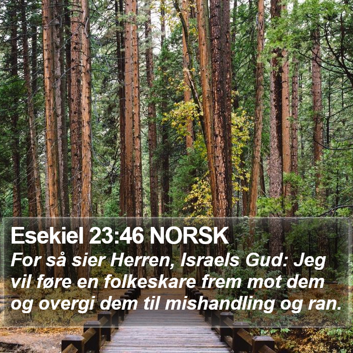 Esekiel 23:46 NORSK Bible Study