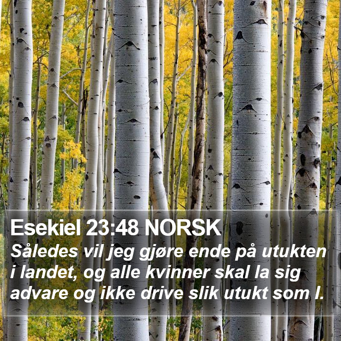 Esekiel 23:48 NORSK Bible Study