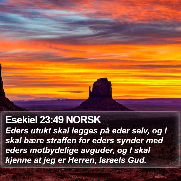 Esekiel 23:49 NORSK Bible Study