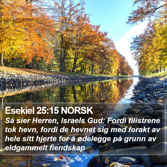 Esekiel 25:15 NORSK Bible Study