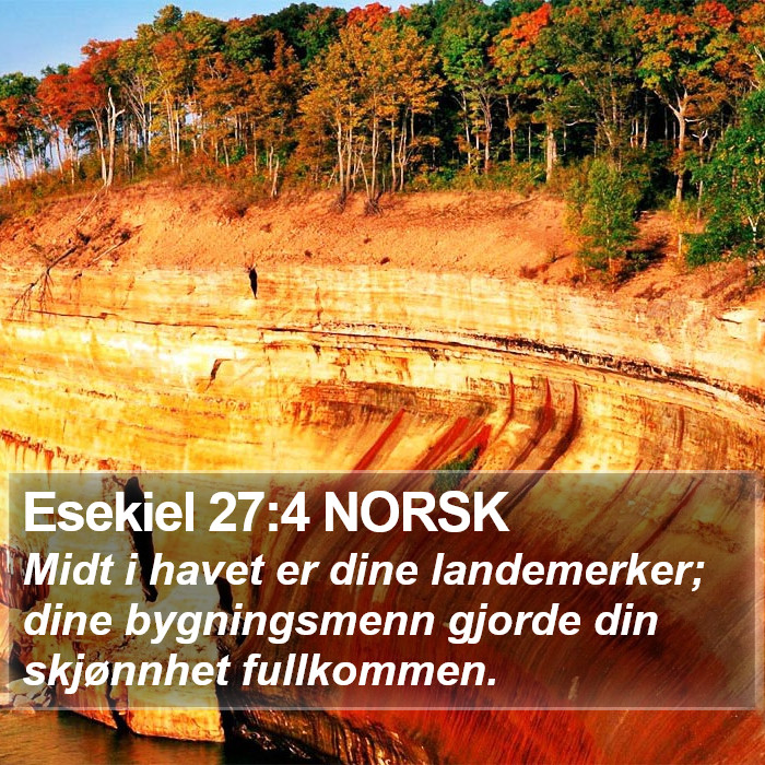 Esekiel 27:4 NORSK Bible Study