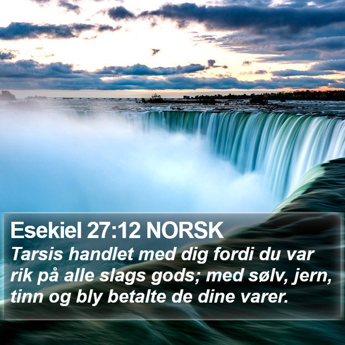 Esekiel 27:12 NORSK Bible Study