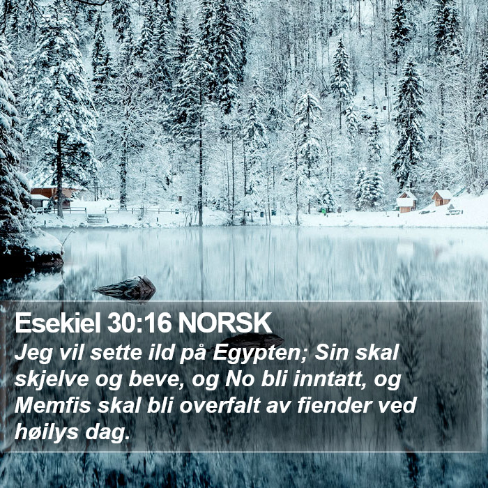 Esekiel 30:16 NORSK Bible Study