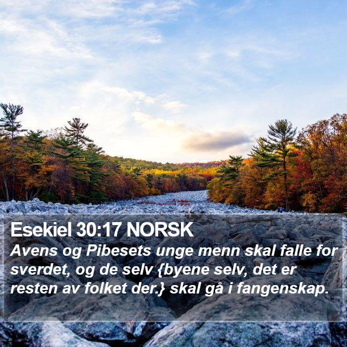 Esekiel 30:17 NORSK Bible Study