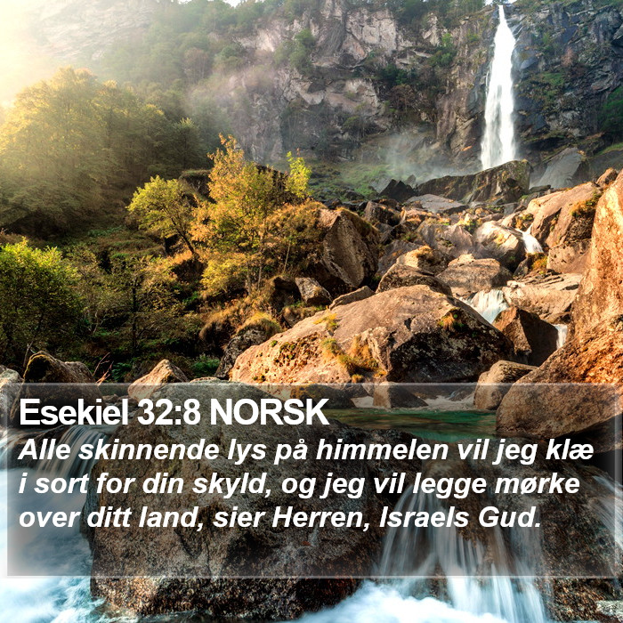 Esekiel 32:8 NORSK Bible Study