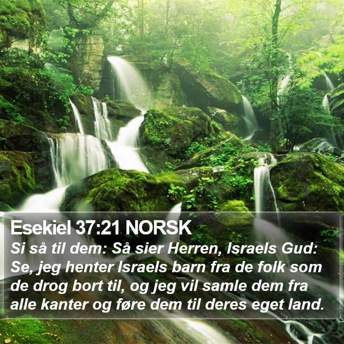 Esekiel 37:21 NORSK Bible Study