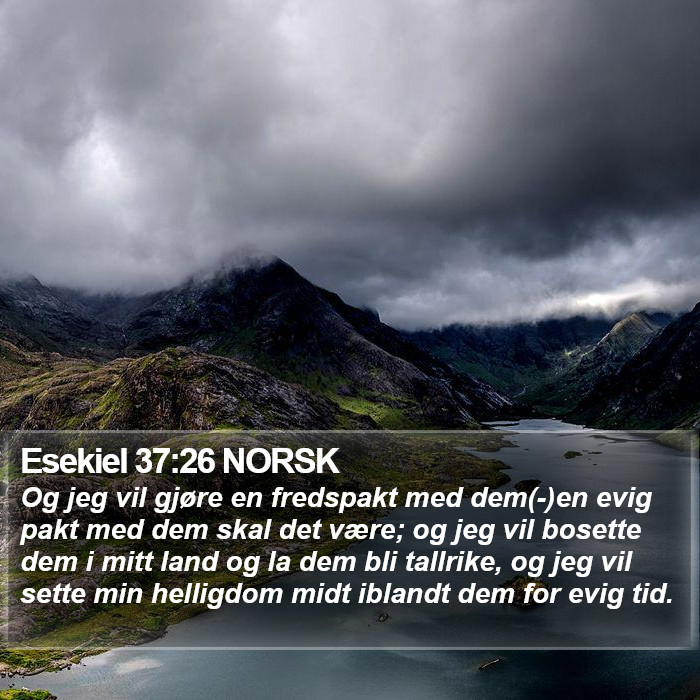 Esekiel 37:26 NORSK Bible Study