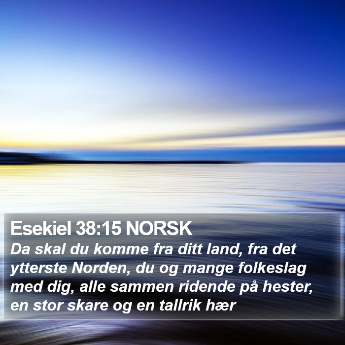 Esekiel 38:15 NORSK Bible Study