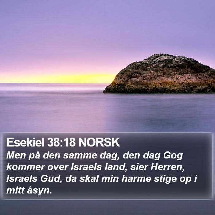 Esekiel 38:18 NORSK Bible Study