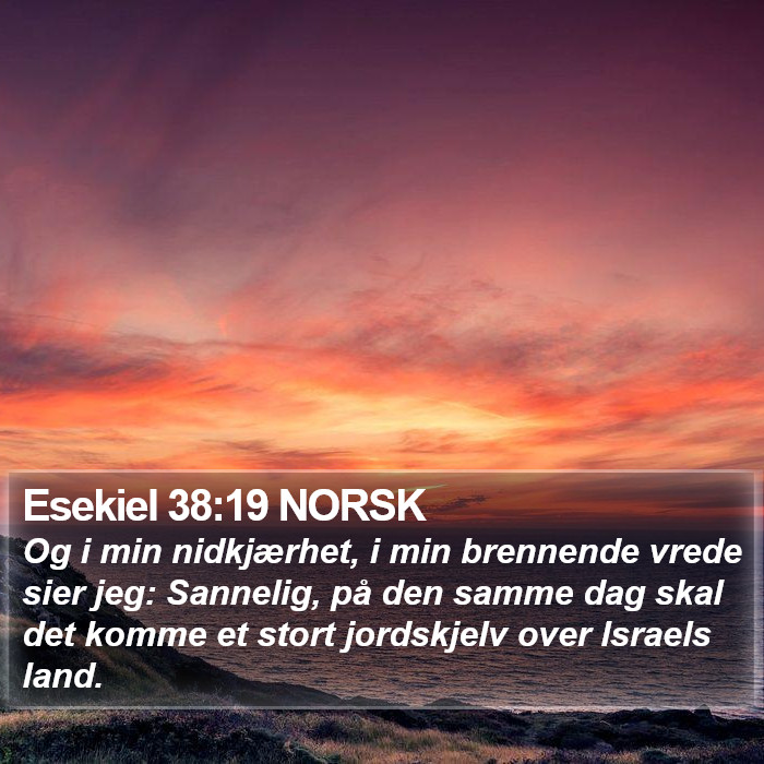 Esekiel 38:19 NORSK Bible Study