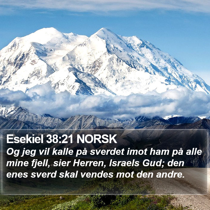 Esekiel 38:21 NORSK Bible Study