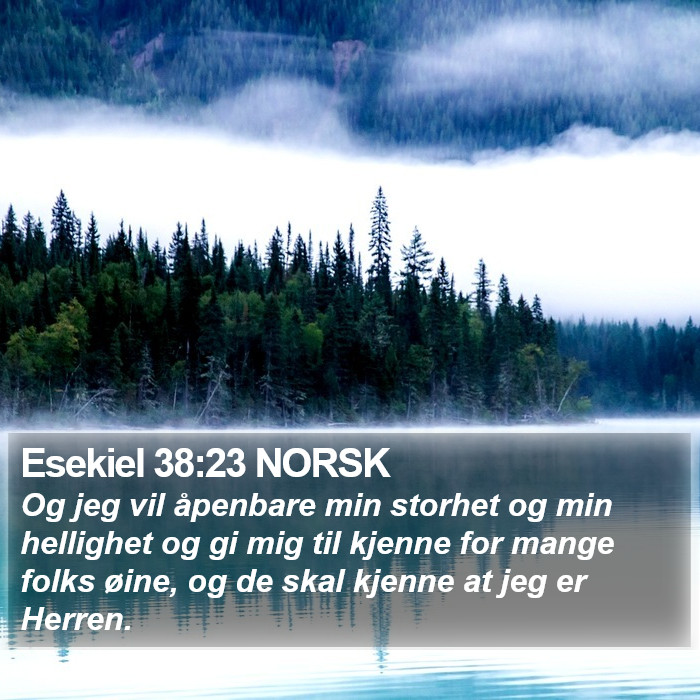 Esekiel 38:23 NORSK Bible Study