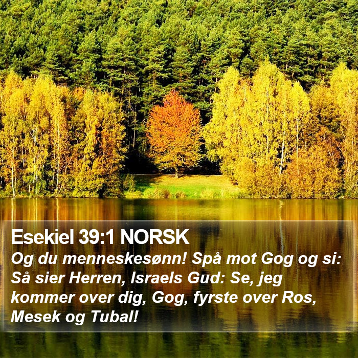 Esekiel 39:1 NORSK Bible Study