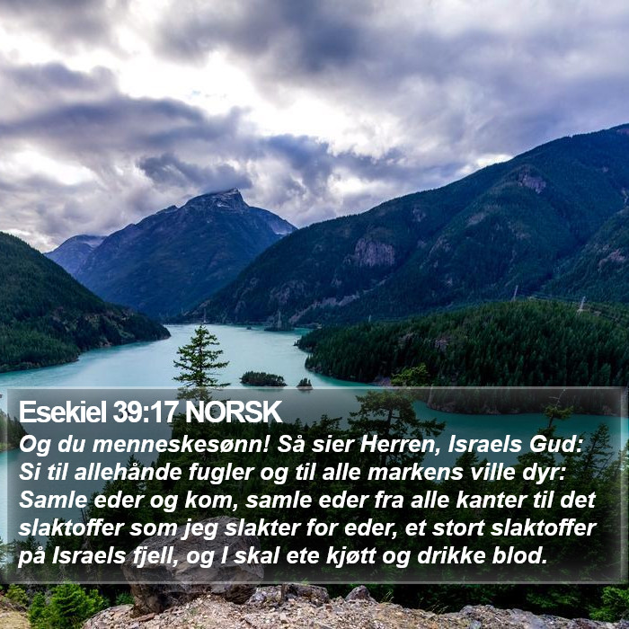 Esekiel 39:17 NORSK Bible Study