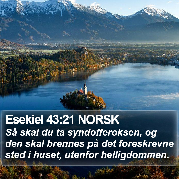 Esekiel 43:21 NORSK Bible Study