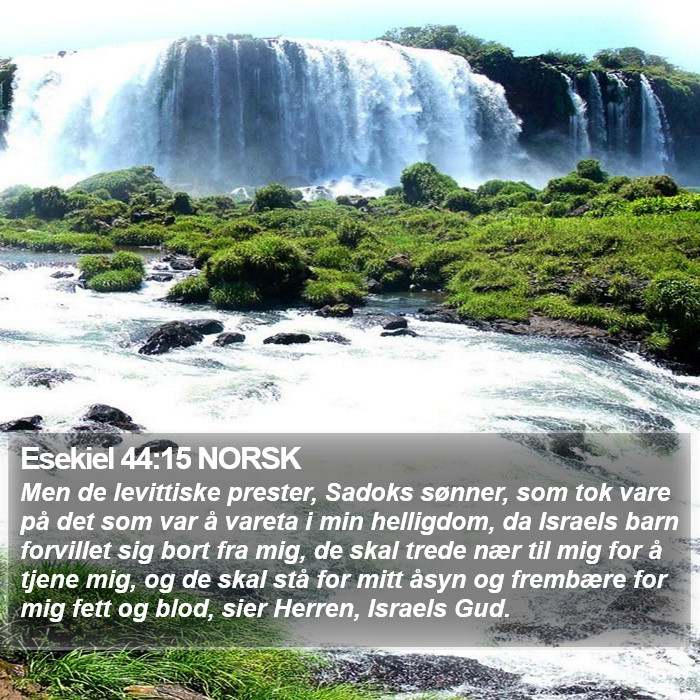 Esekiel 44:15 NORSK Bible Study