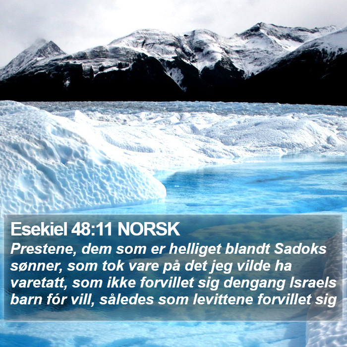 Esekiel 48:11 NORSK Bible Study