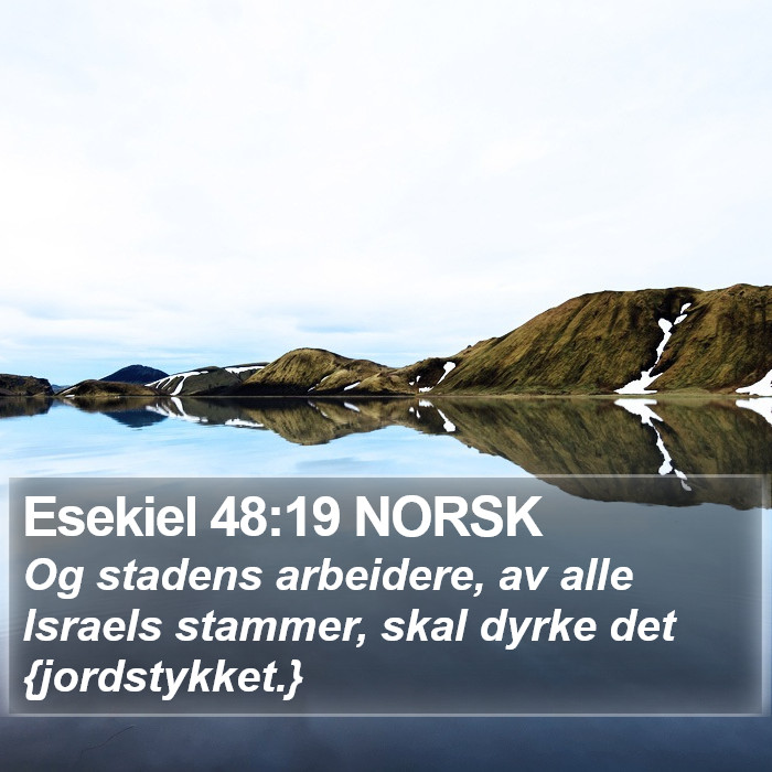 Esekiel 48:19 NORSK Bible Study