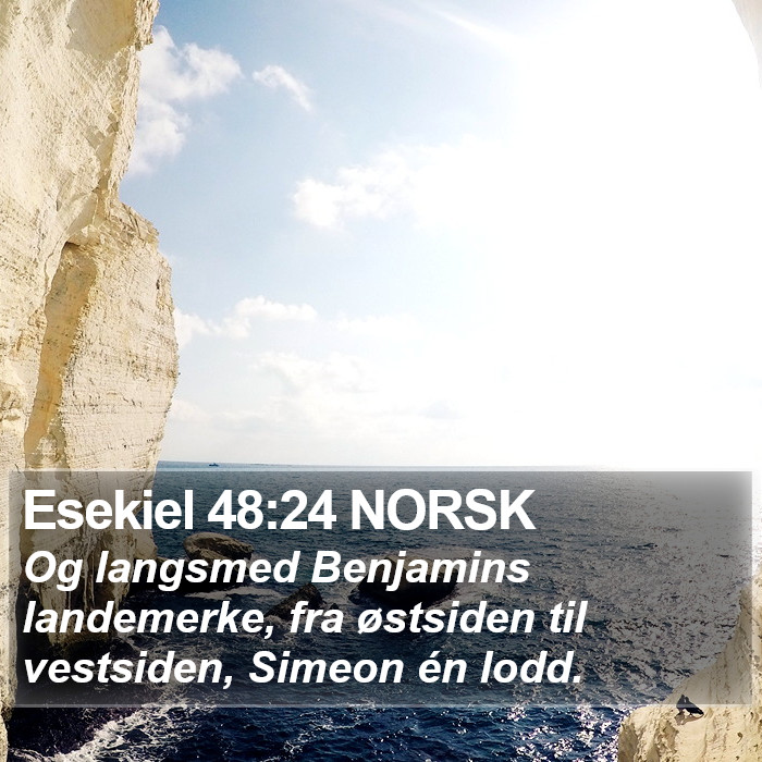 Esekiel 48:24 NORSK Bible Study