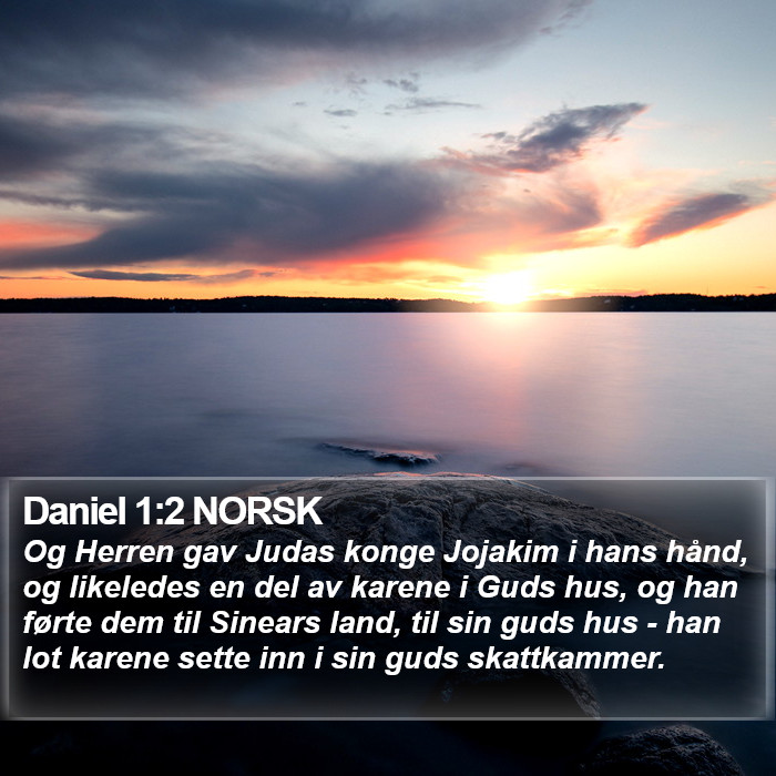 Daniel 1:2 NORSK Bible Study