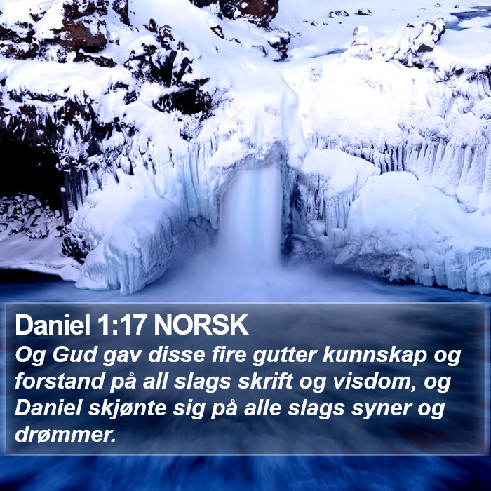 Daniel 1:17 NORSK Bible Study