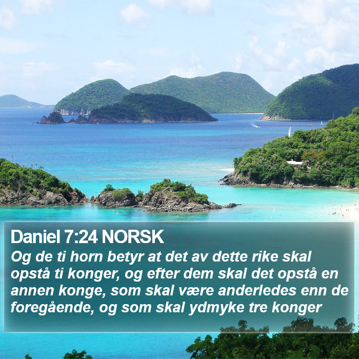 Daniel 7:24 NORSK Bible Study