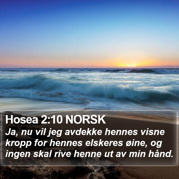 Hosea 2:10 NORSK Bible Study