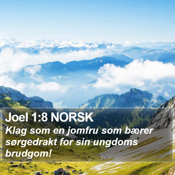 Joel 1:8 NORSK Bible Study