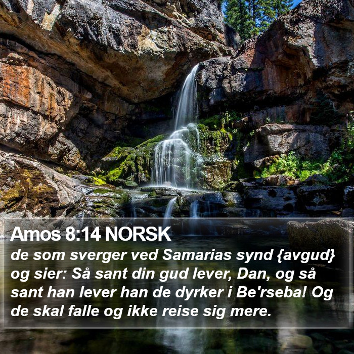 Amos 8:14 NORSK Bible Study