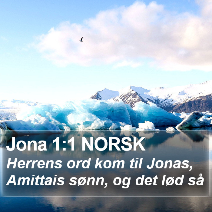 Jona 1:1 NORSK Bible Study