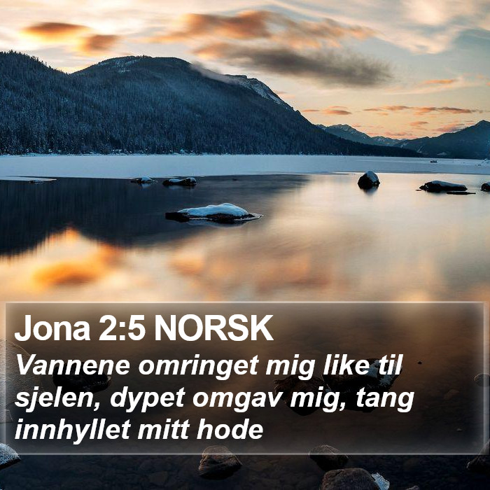 Jona 2:5 NORSK Bible Study
