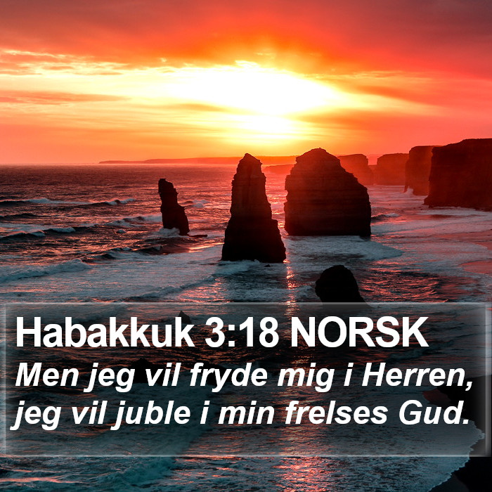 Habakkuk 3:18 NORSK Bible Study