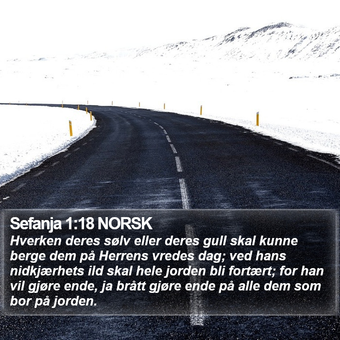 Sefanja 1:18 NORSK Bible Study