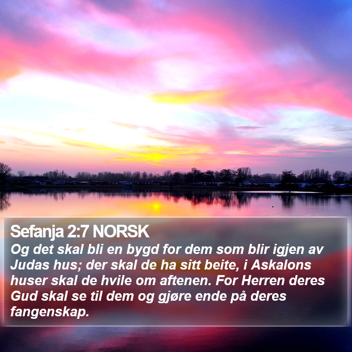 Sefanja 2:7 NORSK Bible Study