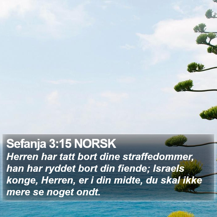 Sefanja 3:15 NORSK Bible Study