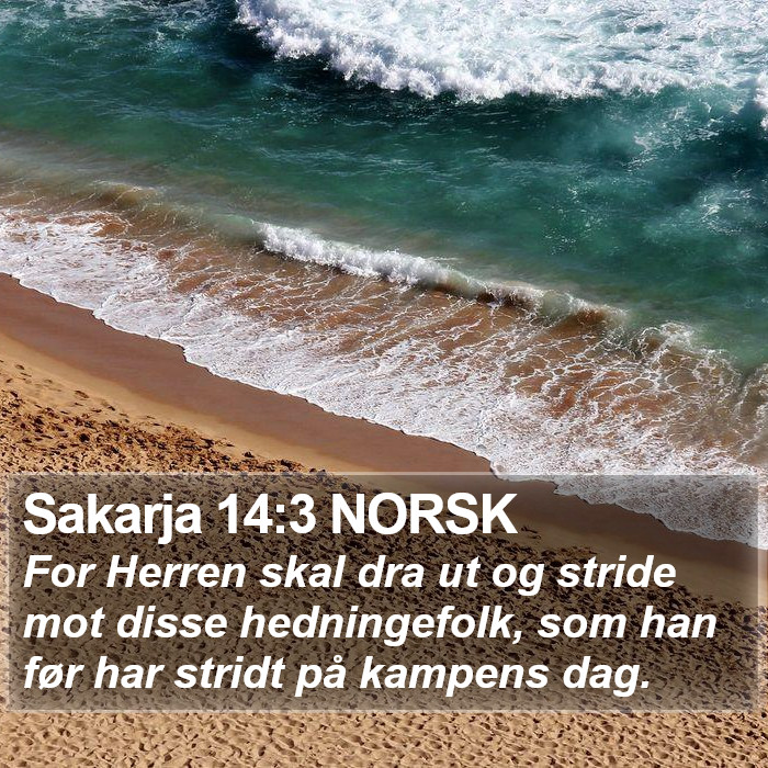 Sakarja 14:3 NORSK Bible Study