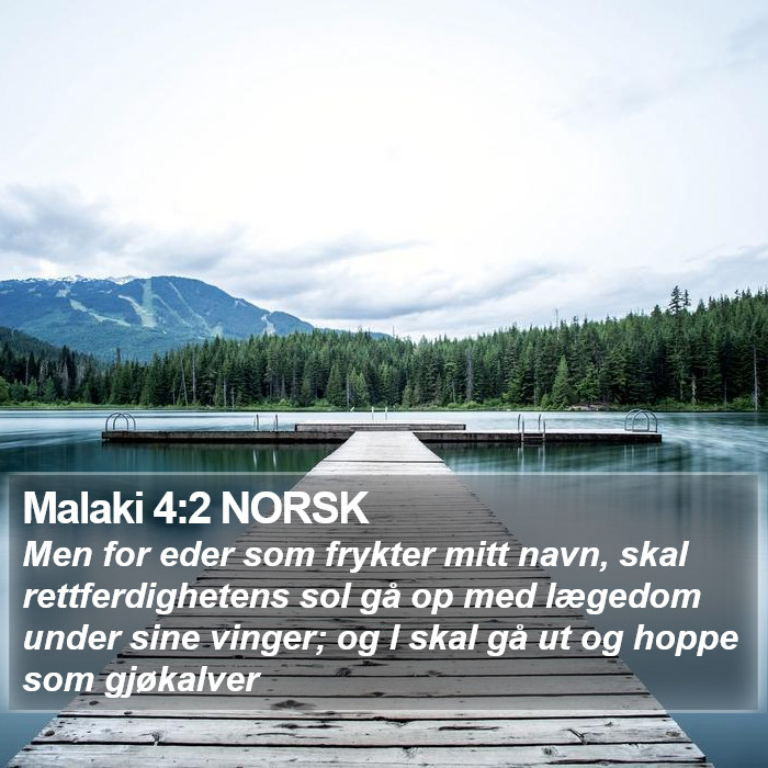 Malaki 4:2 NORSK Bible Study